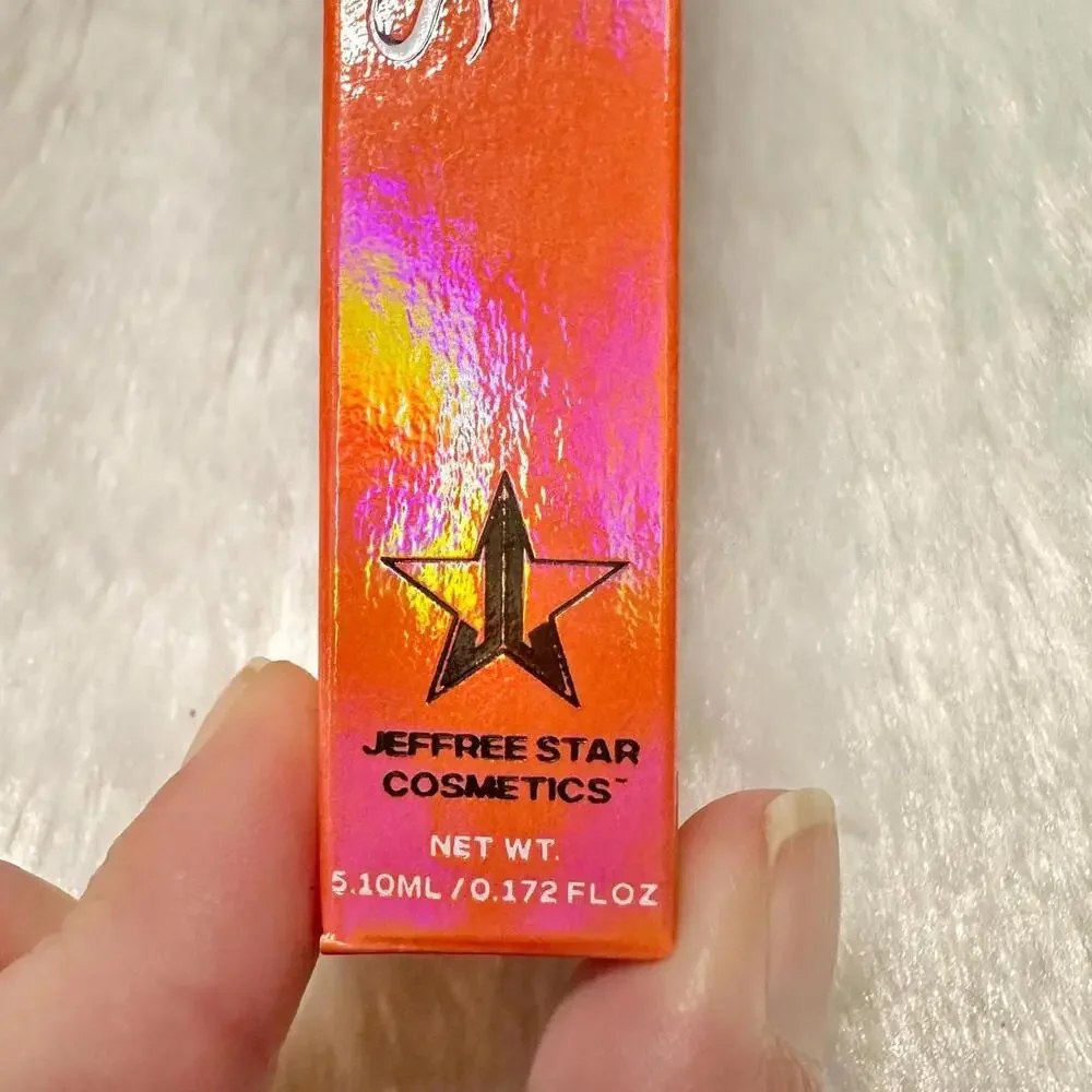 NIB Jeffree Star Supreme Gloss Full Pigment Lip Gloss Orange County 5.10ml